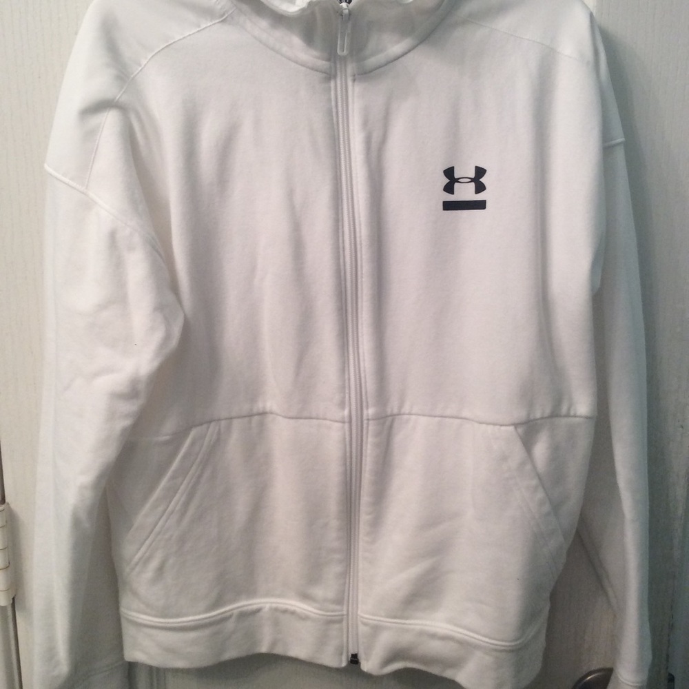 Under Armour XS white hoodie